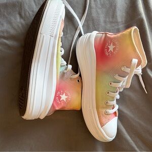 Converse Multicolor High Tops Girls Shoes